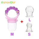 3 In 1 Baby Nipple Fresh Food Fruit Milk Feeding Bottles Nibbler Learn Feeding Drinking Water Straw Handle Teething Pacifier