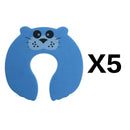 5Pcs/Lot Protection Baby Safety Cute Animal Security Door Stopper Baby Card Lock Newborn Care Child Finger Protector