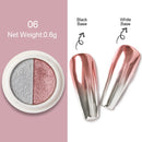 Holographics Powder Nail Glitter Laser Silver Pink Glitter Chrome Nail Powder Shimmer Gel Polish Flakes for Pigment Dust