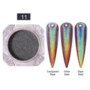 Holographics Powder Nail Glitter Laser Silver Pink Glitter Chrome Nail Powder Shimmer Gel Polish Flakes for Pigment Dust