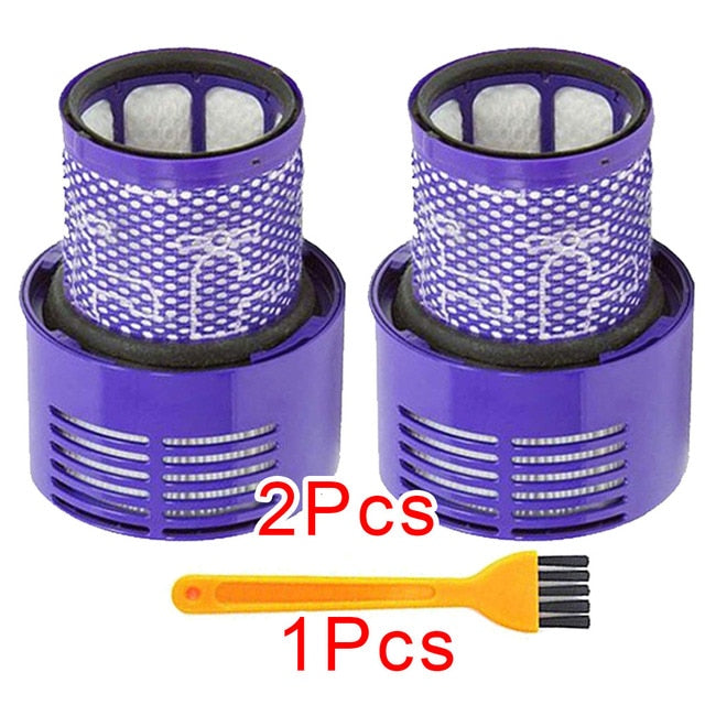 Washable Big Filter Unit For Dyson V10 Sv12 Cyclone Animal Absolute Total Clean Cordless Vacuum Cleaner, Replace Filter