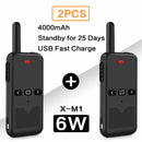 2PCS Walkie Talkie KSUN KSM3 Civil Kilometer High Power Intercom Outdoor Handheld  Mini Radio Talkie Walkie