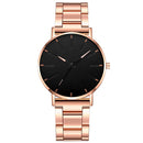 2021 Minimalist Men's Fashion Ultra Thin Watches Simple Men Business Stainless Steel Mesh Belt Quartz Watch Relogio Masculino