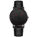 2021 Minimalist Men's Fashion Ultra Thin Watches Simple Men Business Stainless Steel Mesh Belt Quartz Watch Relogio Masculino