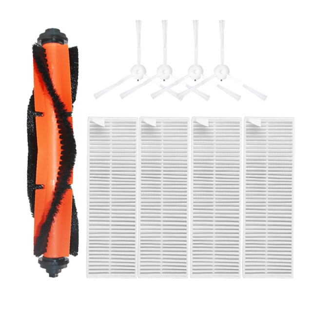 Kits de filtro de cepillo lateral para Xiaomi Mijia G1, accesorios para aspiradora, trapeador, rollo de cepillo, filtro Hepa, piezas de repuesto