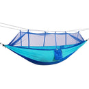 1-2 Person 260*140cm Camping Hammock Outdoor Mosquito Bug Net Portable Parachute Nylon  for Sleeping Travel Hiking