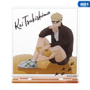 ¡¡Anime Haikyuu!! Soporte acrílico modelo placa de escritorio juguete figuras de doble cara impresas Comic Exhabition decoración adornos colección