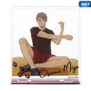 ¡¡Anime Haikyuu!! Soporte acrílico modelo placa de escritorio juguete figuras de doble cara impresas Comic Exhabition decoración adornos colección