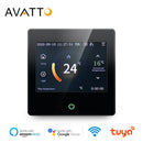 AVATTO WiFi termostato inteligente controlador de temperatura de calefacción con pantalla táctil LED Celsius/Fahrenheit funciona con Alexa Google Home