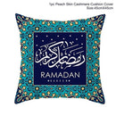 Ramadan MUBARAK Kissenbezug Eid Mubarak Dekoration Islamische Muslimische Partygeschenke Islam Geschenke Eid Al Adha Ramadan Kareem 45x45cm