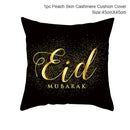 Ramadan MUBARAK Kissenbezug Eid Mubarak Dekoration Islamische Muslimische Partygeschenke Islam Geschenke Eid Al Adha Ramadan Kareem 45x45cm
