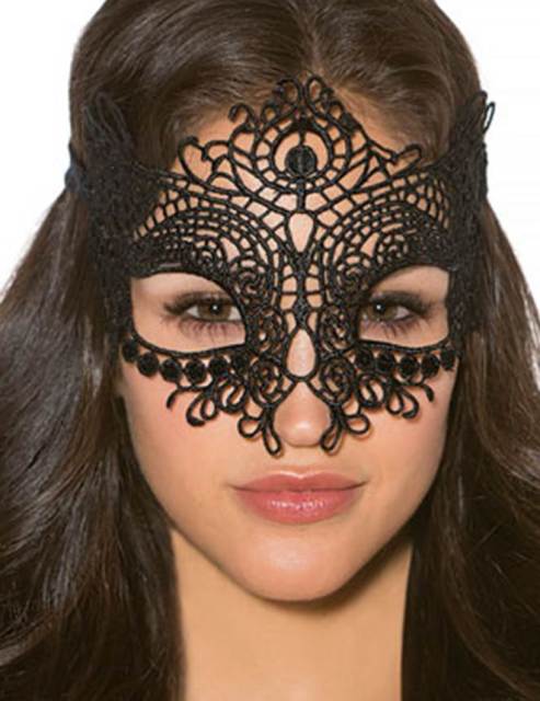 Comeondear, 1 pieza, Cosplay de Halloween y máscara de ojo de encaje para fiesta, máscara de ojo recortada Sexy para mujer, disfraz de fiesta de disfraces