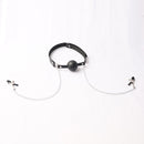 Adult Sex Games Toys for Woman Couples Metal Nipple Clamps Slave Collar Bdsm Sex Bondage Slave Erotic Accessories Sex Products