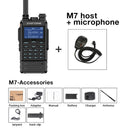 Zastone M7 dual band 5W walkie talkie 136-174 400-480mhz 250 channels 2600mah battery hf transceiver ham radio