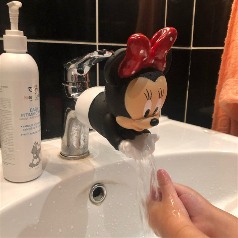 Disney Kinder Wasserhahn Wasserhahn Verlängerung Wassersparendes Silikon Wasserhahn Verlängerungswerkzeug Hilft Kindern beim Waschen der Hand Wasserhahn Verlängerung