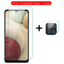 1-to-2 Camera Glass For Samsung a12 a11 a10 a02s Protective Glass On For Galaxya12 a 02s 12 11 10 Light Phone Screen Film Glas