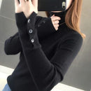 Woman Sweaters Thick Turtleneck Sweater Women's Autumn and Winter plus Size Knitwear Women's Top  Femme Chandails Pull Hiver