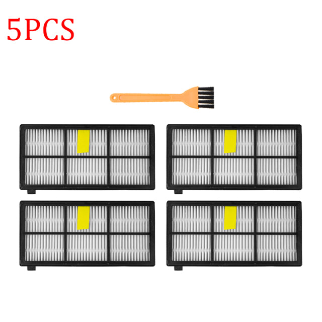 HEPA Filter &amp; Bürsten Kit für iRobot Roomba 800 900 Serie 860 870 880 890 960 980 990 Roboter Staubsauger Teile Zubehör