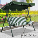 Green/Beige Top Cover Beige Swing Replacement Porch Patio Waterproof Protection Outdoor Canopy Swing Chair Awning Protection