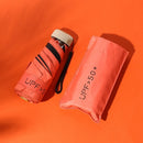 Ultra-light 50% off sunny umbrellas folding umbrellas mini pocket umbrellas creative vinyl sun protection sun umbrella pocket