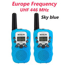 RETEVIS RT388 Walkie Talkie Children Walkie-talkies 2 pcs Two-Way Radio Station PMR Birthday Gift/Family Use/Camping 100-800M
