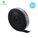 FLOVEME Cable Organizer Wire Winder Mouse Ties Clip Protector Earphone Management Wire AUX Cord For iPhone 11 USB C Cable