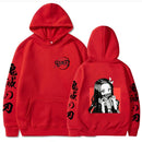 Demon Slayer Anime Hoodie Pullover Tops Langarm Casual Fashion Cloth