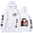 Demon Slayer Anime Hoodie Pullover Tops Langarm Casual Fashion Cloth