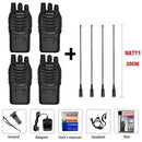 2/4PCS Original Baofeng BF-888S Walkie Talkie 5W BF 888S 6KM UHF 400-470MHZ Transmitter FM Transceiver BF888S with Earphone