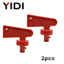 Car Battery Power Switch Disconnect Isolator Circuit Breaker Main Switch Kill Cut-off Switch Insulated Rotary Switch Key Truck