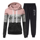 Casual Trainingsanzug Frauen Zweiteiler Anzug Weibliche Hoodies und Hosen Outfits 2020 Damenbekleidung Herbst Winter Sweatshirts Neu