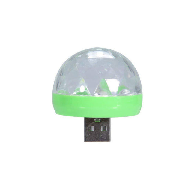 Portable Cell phone Stage lights Mini RGB Projection lamp Party DJ Disco ball Light Indoor Lamps Club LED Magic Effect projector