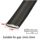 5M Self Adhesive Door Window Sealing Strip Soundproof Foam Seal Weather Stripping burlete puerta gap Filler Window Hardware