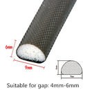 5M Self Adhesive Door Window Sealing Strip Soundproof Foam Seal Weather Stripping burlete puerta gap Filler Window Hardware