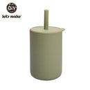 Let'S Make Baby Feeding Cups Cute Cartoon Baby Learning Cups Food Grade For Toddlers & Kids With Silicone Sippy Cup