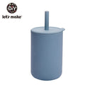 Let'S Make Baby Feeding Cups Cute Cartoon Baby Learning Cups Food Grade For Toddlers & Kids With Silicone Sippy Cup