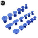 18 Pcs Car Body Paintless Dent Hail Repair Tool Plastic Glue Puller Tabs Pad Automobile Repair Tools with Pull Head Set