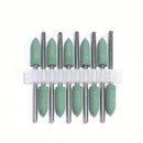 10pcs Silicone Nail Drill Bit Rubber Manicure Drills Electric Rotary Mills Cutter Cuticle Polishing Tools Nail Salon Accessories