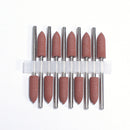 10pcs Silicone Nail Drill Bit Rubber Manicure Drills Electric Rotary Mills Cutter Cuticle Polishing Tools Nail Salon Accessories