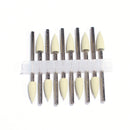 10pcs Silicone Nail Drill Bit Rubber Manicure Drills Electric Rotary Mills Cutter Cuticle Polishing Tools Nail Salon Accessories
