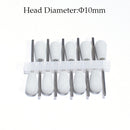 10pcs Silicone Nail Drill Bit Rubber Manicure Drills Electric Rotary Mills Cutter Cuticle Polishing Tools Nail Salon Accessories