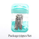 10pcs Silicone Nail Drill Bit Rubber Manicure Drills Electric Rotary Mills Cutter Cuticle Polishing Tools Nail Salon Accessories