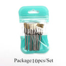 10pcs Silicone Nail Drill Bit Rubber Manicure Drills Electric Rotary Mills Cutter Cuticle Polishing Tools Nail Salon Accessories