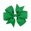 1 pcs Colors Solid Grosgrain Ribbon Bows Clips Hairpin Girl&