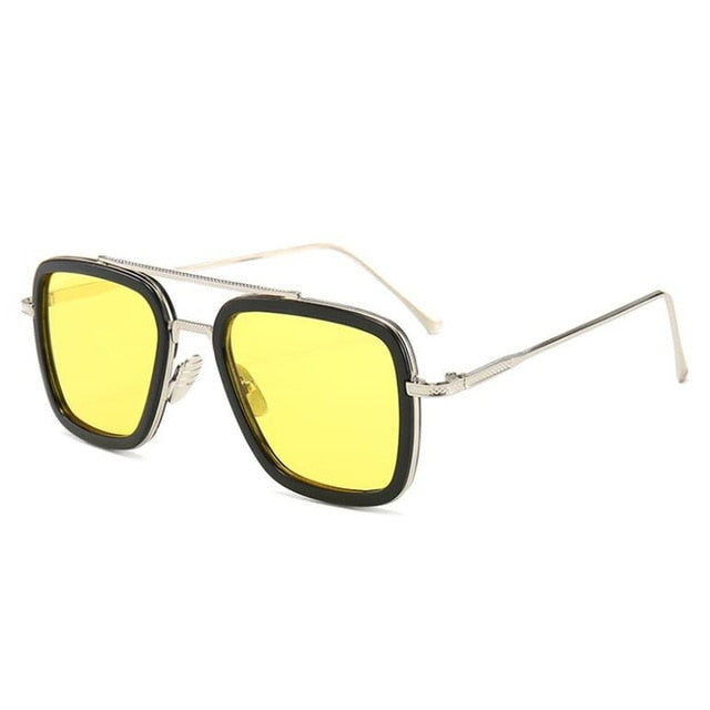 Iron-Man Glasses Movie Superhero Peter Parker Cosplay Edith Sunglasses Prop