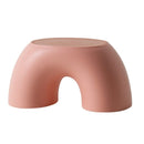 Simple Semi-ring Rainbow Small Bench Home Indoor Chair Children Stool Footboard