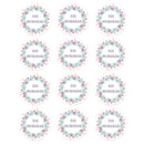 24/48pcs EID Mubarak Decor Stickers Ramadan Mubarak Decoration Islam Muslim Festival Favor Gifts Labels HAJJ Ramadan Kareem