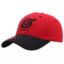 Anime Hats Akatsuki Ninja Uchiha Konoha Red Cloud Symbol Baseball Cap Cosplay Costumes Accessories