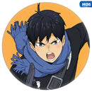 Haikyuu!! Cosplay Badges Hinata Shoyo Brooch Pins Anime Volleyball Boy Button Badge Collection Gift  for Backpacks Clothes Decor