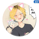 Anime High Kyuu!! enamel pin Volleyball Boy Cos Tsukishima Firefly Sun Xiang XCosplay Bedge Cartoon Bags Badge Button Brooch